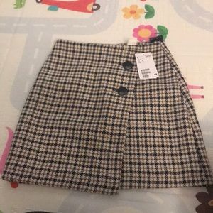 Hm plaid skirt